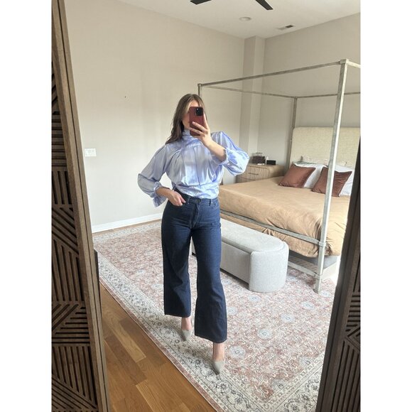 Light Purple Tuw Blouse Size 8 - Picture 7 of 7